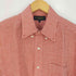 ブルックスブラザーズ BROOKS BROTHERS チェックボタンダウンリネンシャツ メンズ import:M