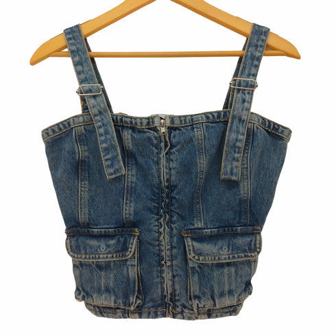 ザラ ZARA denim top レディース JPN:S