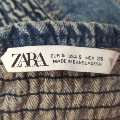 ザラ ZARA denim top レディース JPN:S