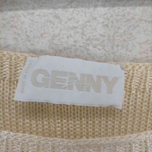ジェニー GENNY MADE IN ITALY レーヨンニットタンクトップ レディース US8