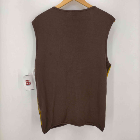 ザラ ZARA クロシェハット ベスト メンズ import:S