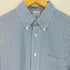 ブルックスブラザーズ BROOKS BROTHERS REGENT シアサッカー ボタンダウンストライプシャツ メンズ import:M
