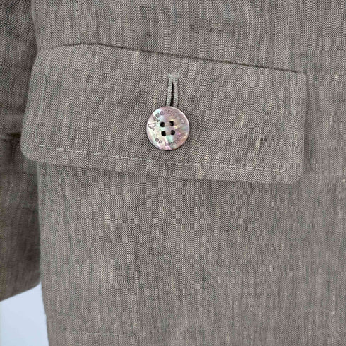 アクアスキュータム AQUASCUTUM リネン3Bジャケット レディース