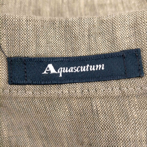 アクアスキュータム AQUASCUTUM リネン3Bジャケット レディース