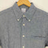 ブルックスブラザーズ BROOKS BROTHERS THE ORIGINAL POLO SHIRT リネンシャンブレー ボタンダウンシャツ メンズ import:M