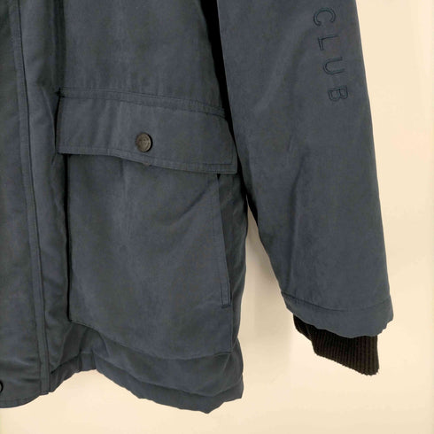 レガッタクラブ REGATTA CLUB リブ切替 フーデッド中綿ジャケット メンズ LL