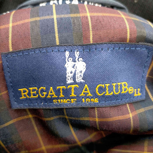 レガッタクラブ REGATTA CLUB リブ切替 フーデッド中綿ジャケット メンズ LL
