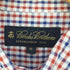 ブルックスブラザーズ BROOKS BROTHERS ロゴ刺繍 シアサッカー ボタンダウンチェックポロシャツ メンズ import:M