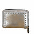 ジェイアンドエムデヴィッドソン J&M Davidson small zip purse w studs コンパクト財布 小銭入れ ラウンドファスナー スタッズ レディース