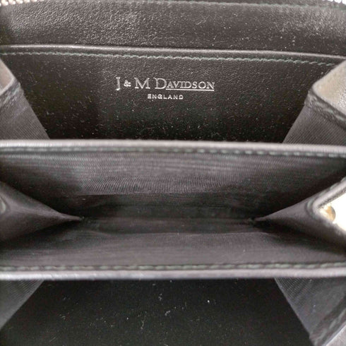 ジェイアンドエムデヴィッドソン J&M Davidson small zip purse w studs コンパクト財布 小銭入れ ラウンドファスナー スタッズ レディース