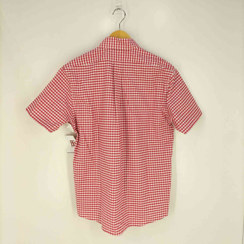 ブルックスブラザーズ BROOKS BROTHERS THE ORIGINAL POLO SHIRT REGULAR ロゴ刺繍 ギンガムチェックボタンダウンシャツ メンズ import:M