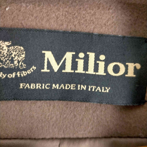 Milior ボリュームウールチェスターコート レディース 1