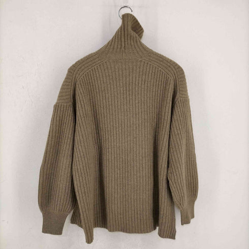 クラネ CLANE 19AW サイドスリットタートルリブニット セーター 長袖 レディース JPN:1