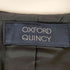 オックスフォード クインシー OXFORD QUINCY ベスト ジレ 総柄 Vネック ベロア バックリボン レディース JPN:9号