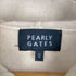 パーリーゲイツ PEARLY GATES カシミヤ100% ロゴ刺繍 パーカー レディース JPN:0