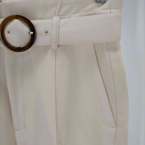 ロペ ROPE ベルト付き ウールワイドパンツ レディース JPN:36