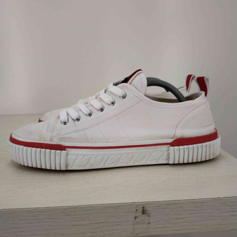 クリスチャンルブタン CHRISTIAN LOUBOUTIN Pedro Junior Canvas ローカットスニーカー メンズ EUR:41
