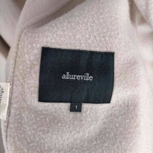 アルアバイル allureville ウール チェスターコート レディース JPN:1
