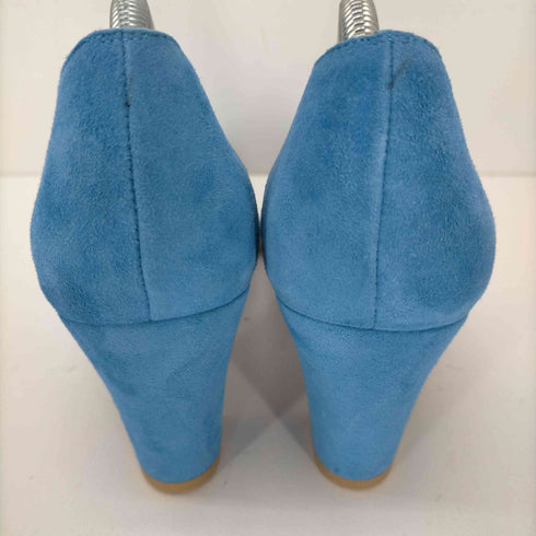 トッカ TOCCA スカラップパンプス SCALLOP PUMPS ハイヒール チャンキーヒール ポインテッドトゥ レディース JPN:24