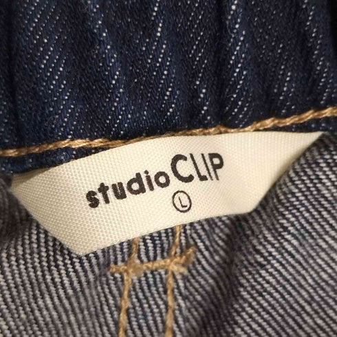 スタジオクリップ Studio Clip エコデニムイージーパンツ レディース JPN:L