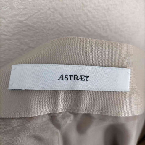 アストラット ASTRAET 素材切替 マーメイドスカート ロング 0 ベージュ レディース JPN:0