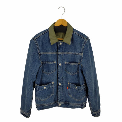 リーバイスレッド Levis RED トラッカーデニムジャケット リバーシブル ナイロン REV QUILT TRUCKER BLUE SUNDAY メンズ import:S