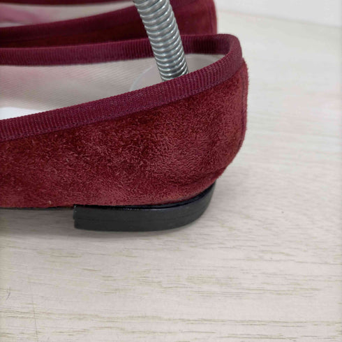 レペット repetto サンドリオン Cendrillon バレエシューズ パンプス ラウンドトゥ フラット リボン スエード レディース JPN:23