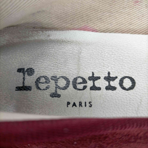 レペット repetto サンドリオン Cendrillon バレエシューズ パンプス ラウンドトゥ フラット リボン スエード レディース JPN:23
