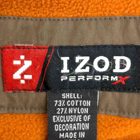 アイゾッド IZOD 裏地フリース ブルゾン メンズ import:M