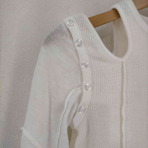 ヴィアヴァンダ viavanda 2WAY CUTTING KNIT TOPS レディース FREE