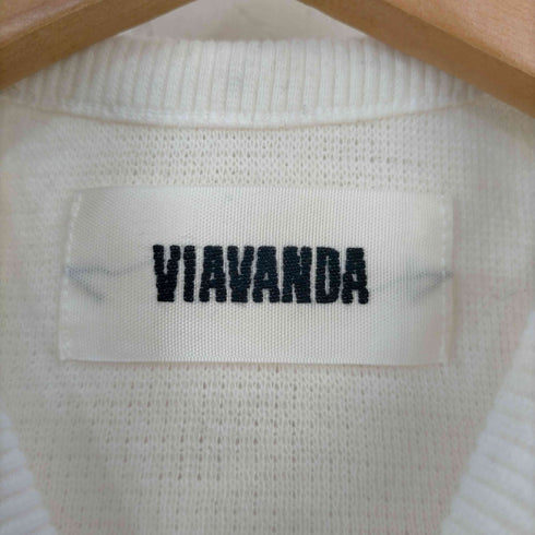 ヴィアヴァンダ viavanda 2WAY CUTTING KNIT TOPS レディース FREE
