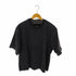 ザラ ZARA CROPPED DENIM TEE 切りっぱなし デニム半袖シャツ メンズ import:M