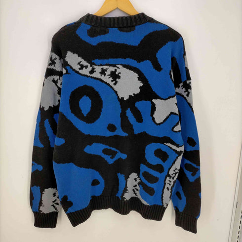 グレッグノーマン GREG NORMAN 総柄 コットンニット メンズ import:L