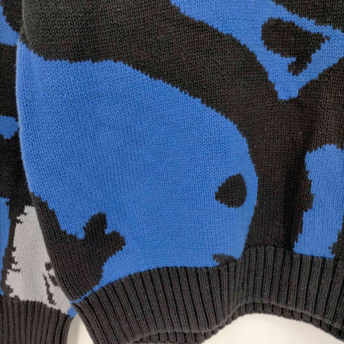 グレッグノーマン GREG NORMAN 総柄 コットンニット メンズ import:L
