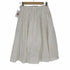 ドゥーズィエムクラス DEUXIEME CLASSE コットンギャザースカート フレア ミモレ丈 ロング 36 白 ホワイト レディース JPN:36