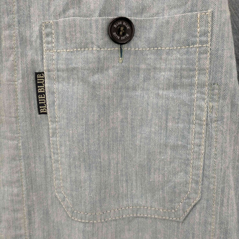 ブルーブルー BLUE BLUE シャンブレー カバーオール メンズ JPN:3