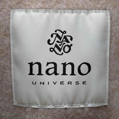 ナノユニバース nano universe ライトテックメルトンステンカラーコート レディース JPN:36