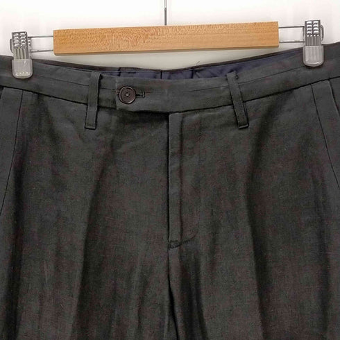 ワークノットワーク work not work リネン ヘリンボーン スラックスパンツ メンズ JPN:S