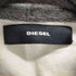 ディーゼル DIESEL ジップジャケット ミドル 薄手 フード コットン レディース M