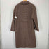 ザラ ZARA 千鳥格子 ウール混チェスターコート レディース import:S
