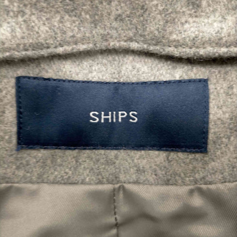 シップス SHIPS ウールナイロンフーデッドコート アウター レディース JPN:38