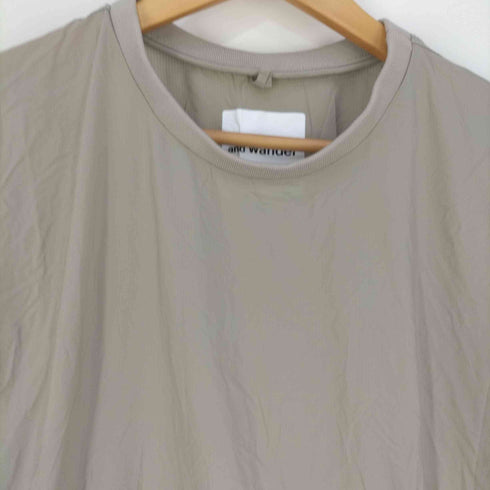 アンドワンダー and wander PERTEX wind T パーテックス ウインドTシャツ メンズ JPN:2