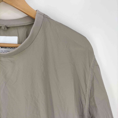 アンドワンダー and wander PERTEX wind T パーテックス ウインドTシャツ メンズ JPN:2