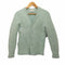 アミアレクサンドルマテュッシ AMI ALEXANDRE MATTIUSSI BRUSHED CARDIGAN LIGHT GREEN メンズ XL