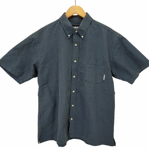 ヘリーハンセン HELLY HANSEN ボックスシルエット ボタンダウンチェックシャツ メンズ JPN:XL