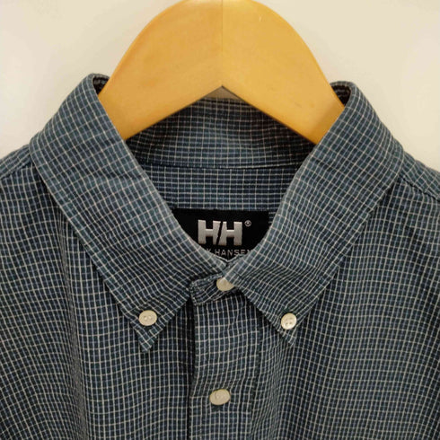 ヘリーハンセン HELLY HANSEN ボックスシルエット ボタンダウンチェックシャツ メンズ JPN:XL