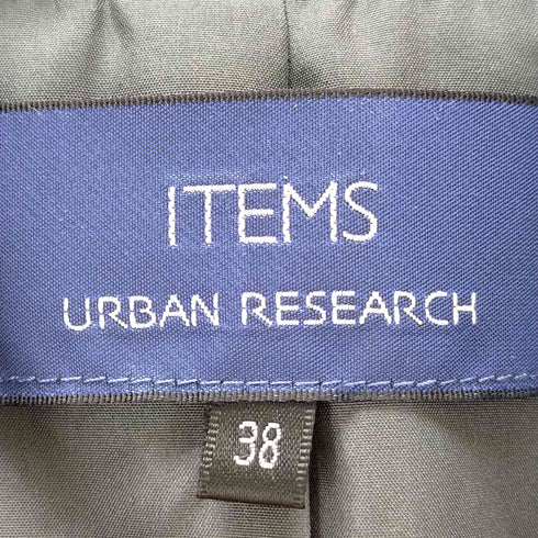 アイテムズ アーバンリサーチ ITEMS URBAN RESEARCH チェスターコート シングル メンズ 38