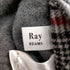 レイビームス Ray BEAMS チェックリバーラップコート リバーシブル ロング アウター ベルト付き レディース