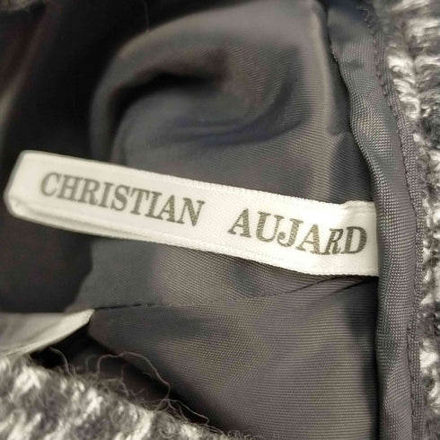クリスチャンオジャール CHRISTIAN AUJARD ワイドパンツ ジッパーフライ ウール混 レディース 5