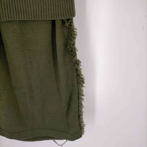 アーキ archi SMALL フリンジ タイトスカート ニット レディース JPN:S